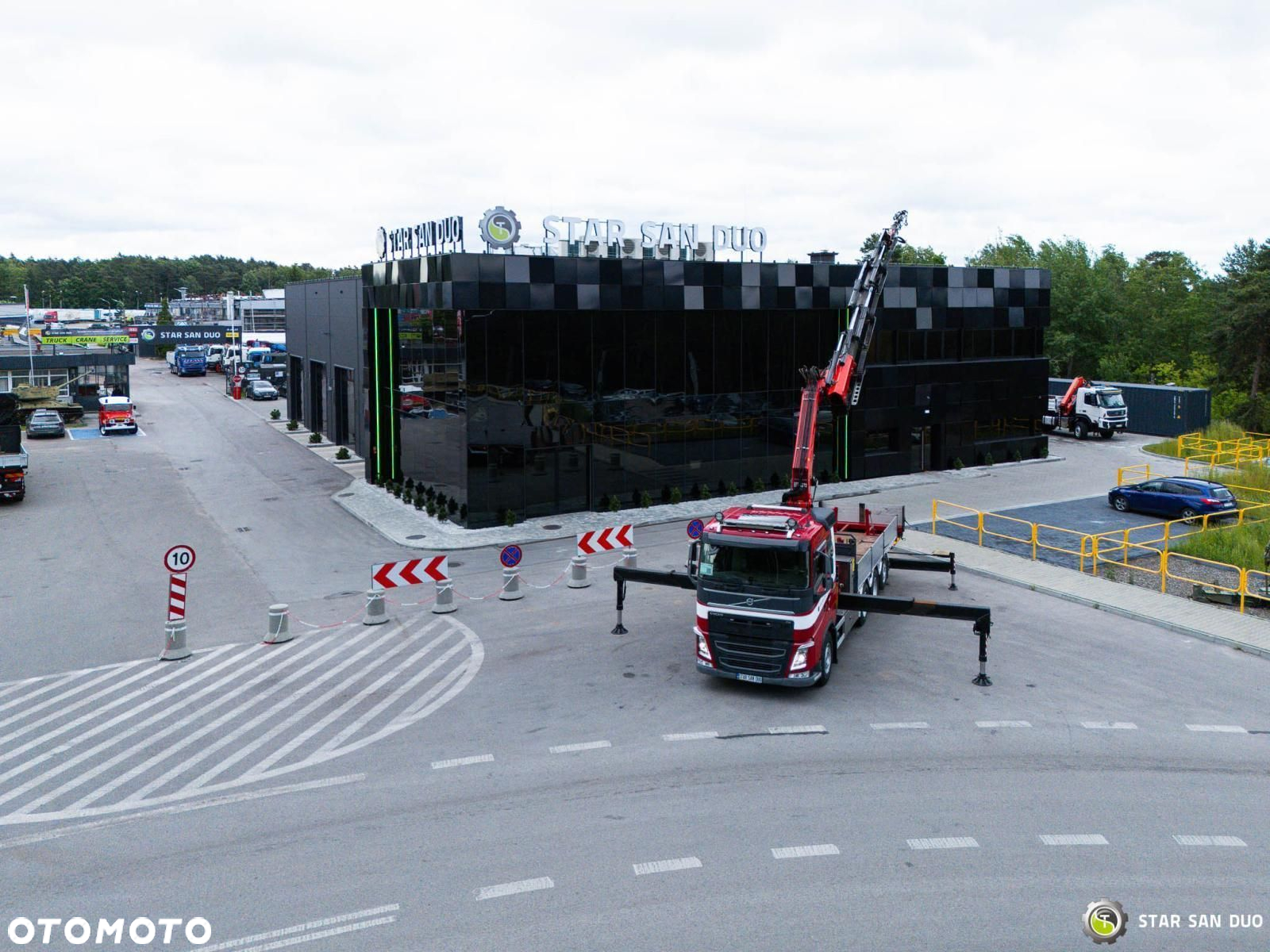 Volvo FH 540 8x4 FASSI F660  Żuraw Fly JIB Wciągarka - 9