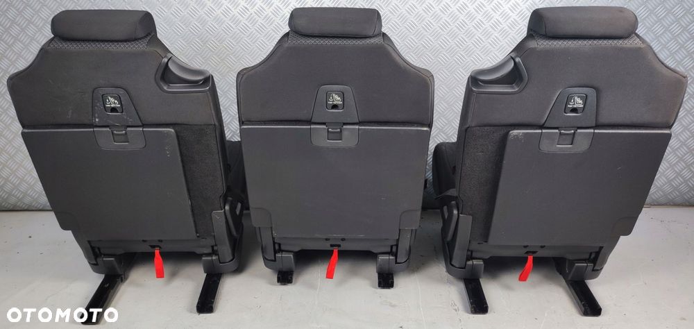 fotel fotele tylne lewy prawy środkowy CITROEN C4 GRAND PICASSO I 1 06- - 5