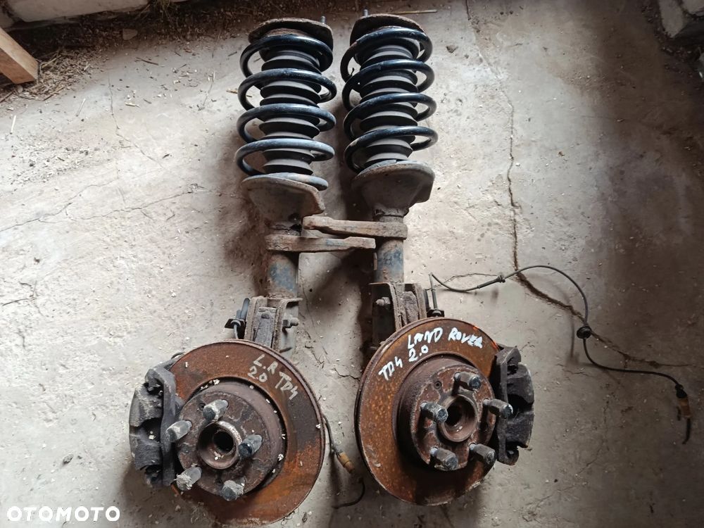 Zwrotnica przód prawa lewa zacisk hamulcowy Mcpherson Land Rover freelander 2.0 TD4 - 1