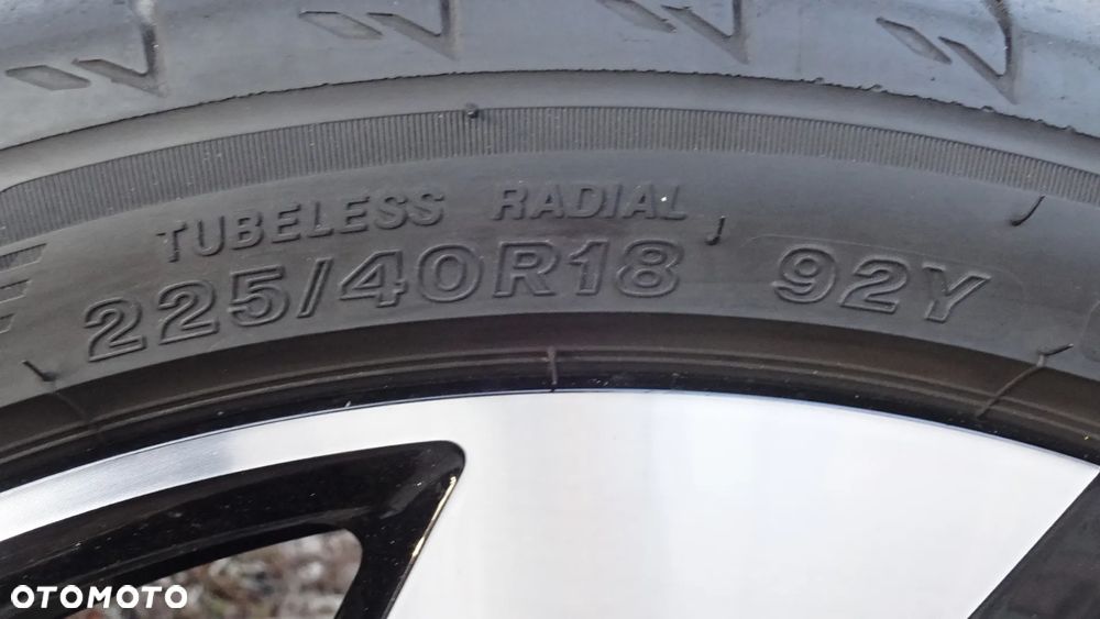 Koła letnie 18'' 5x112 VW Volkswagen 225/40R18 Bridgestone ET17 - 13