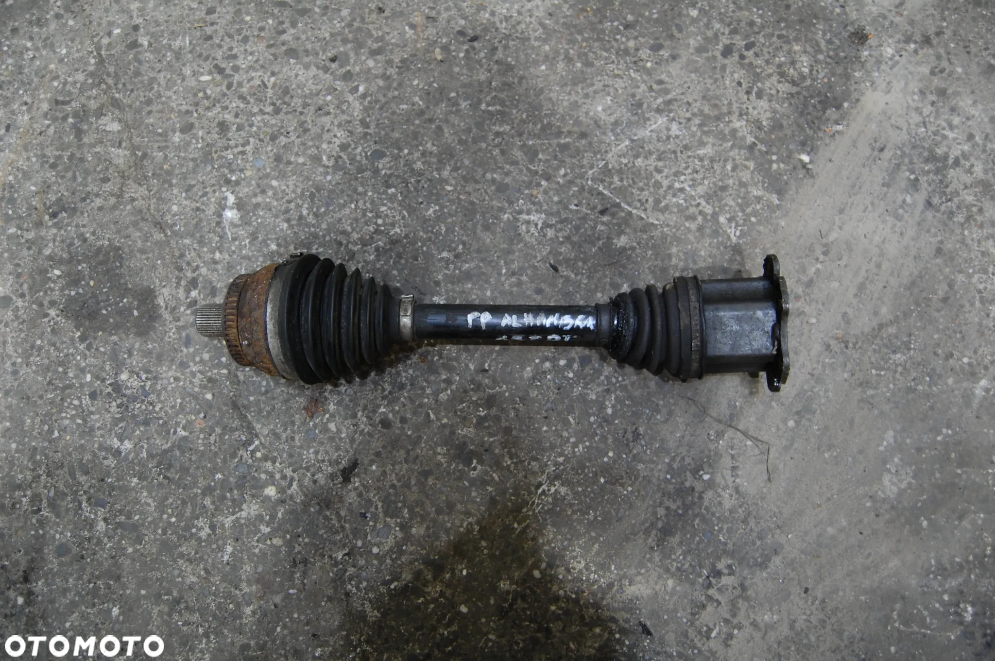 PÓŁOŚ PRAWY LEWY PRZÓD PRZEDNIA VW SHARAN MK I LIFT 2.8 VR6 1.9 TDI SEAT ALHAMBRA - 7
