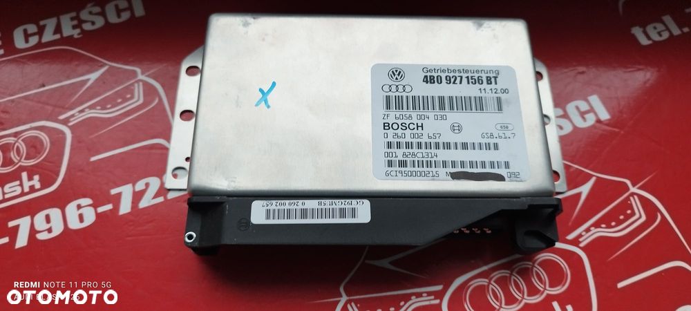 Sterownik Skrzyni Automatycznej Audi S6 4.2 Q FBD 340 KM 2000 r Części Blask Gołdap