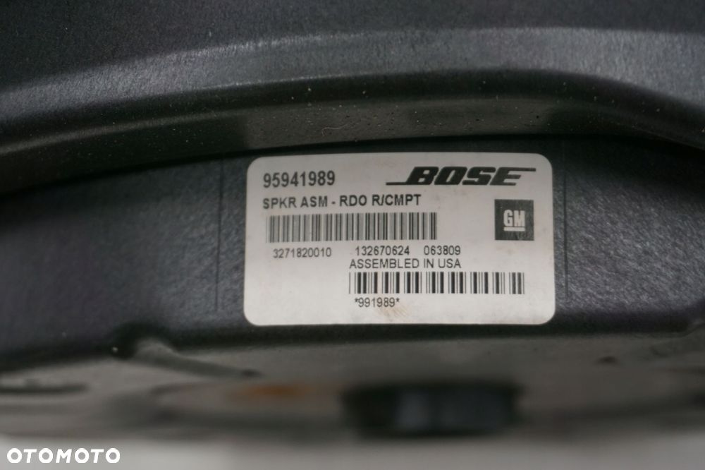 OPEL MOKKA GŁOŚNIKI BOSE WZMACNIACZ KOMPLET - 5