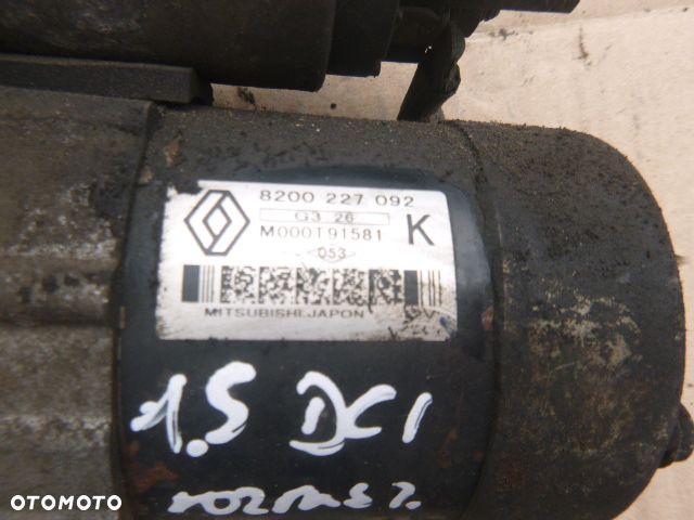 ROZRUSZNIK RENAULT CLIO II LIFT 1.5 DCI 8200227092 - 4
