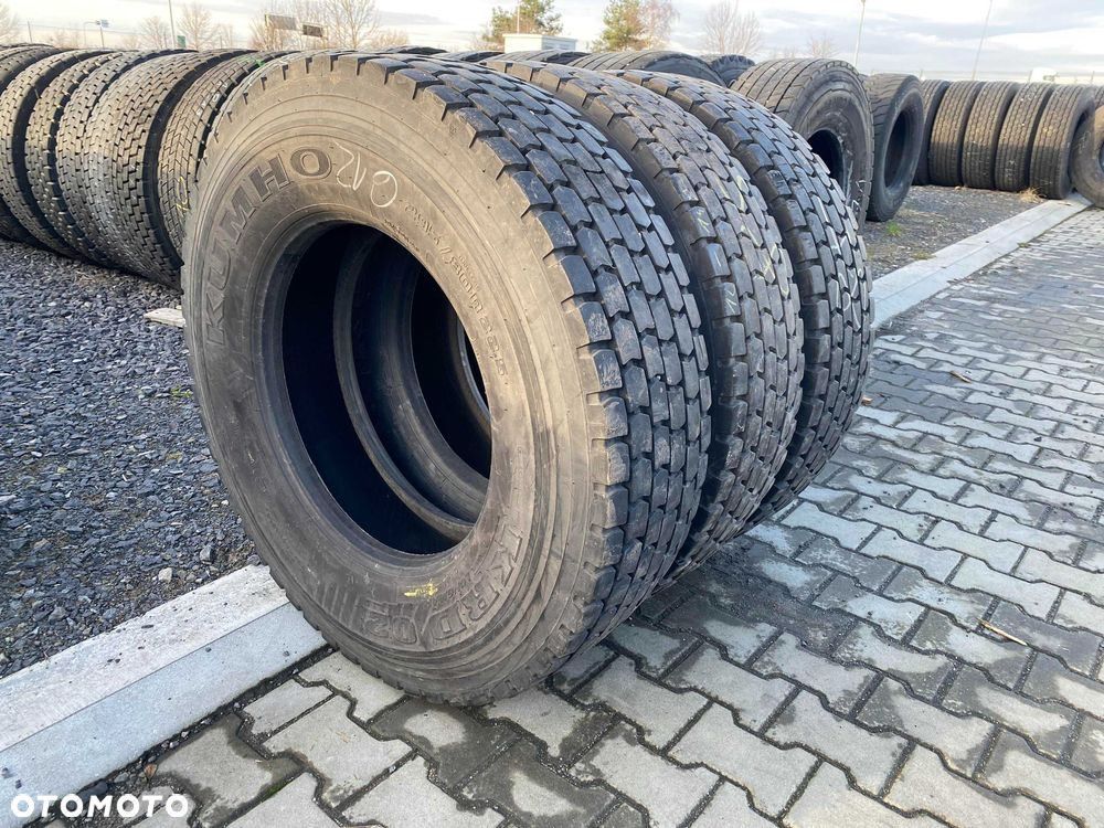 Opona 295/80R22.5 KUMHO KRD 02 Napędowa 12-15mm - 6