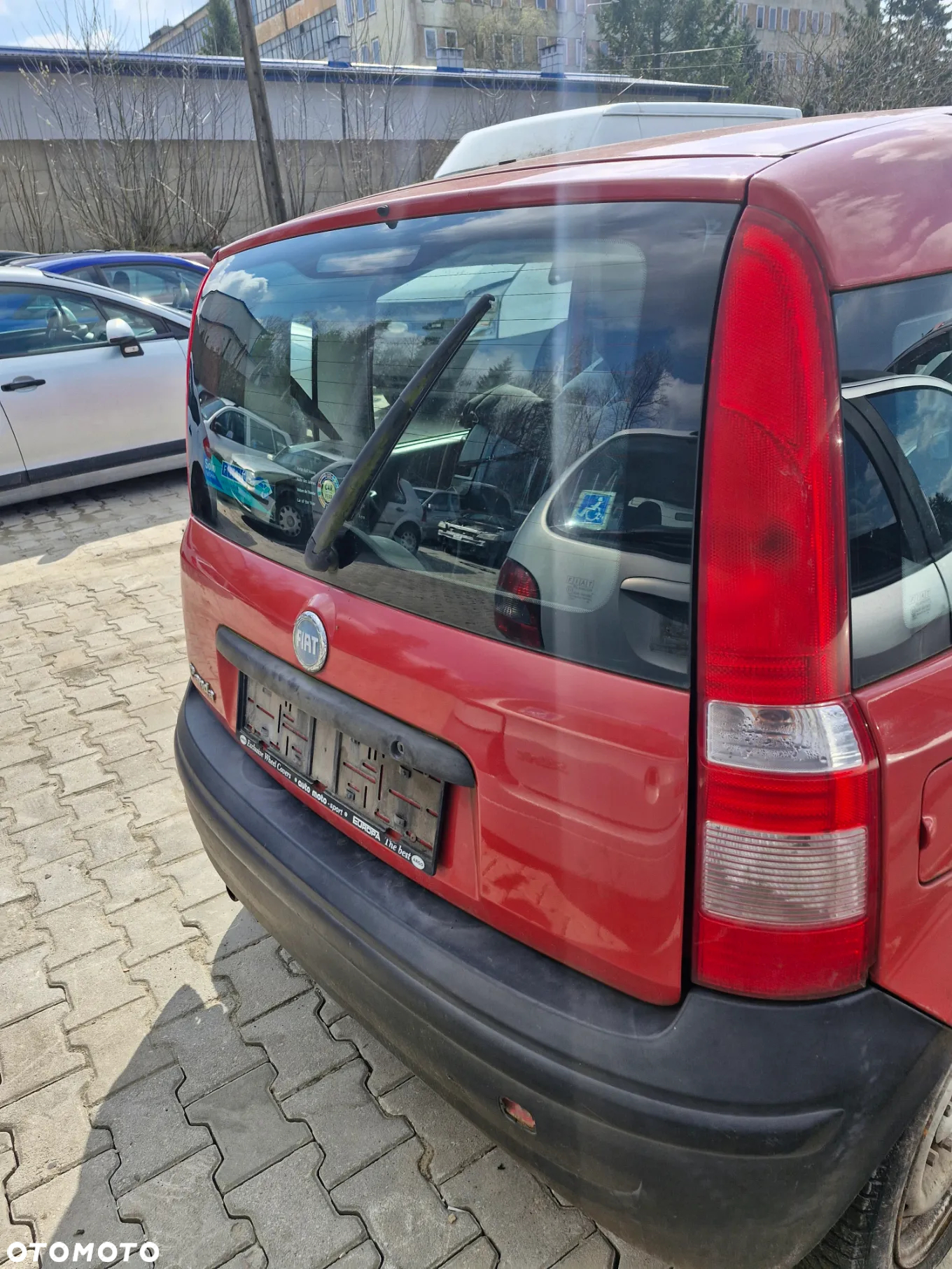 Fiat Panda 2 1.1 maska zderzak drzwi szyby silnik 1.1 skrzynia błotnik kod lak 199A - 5