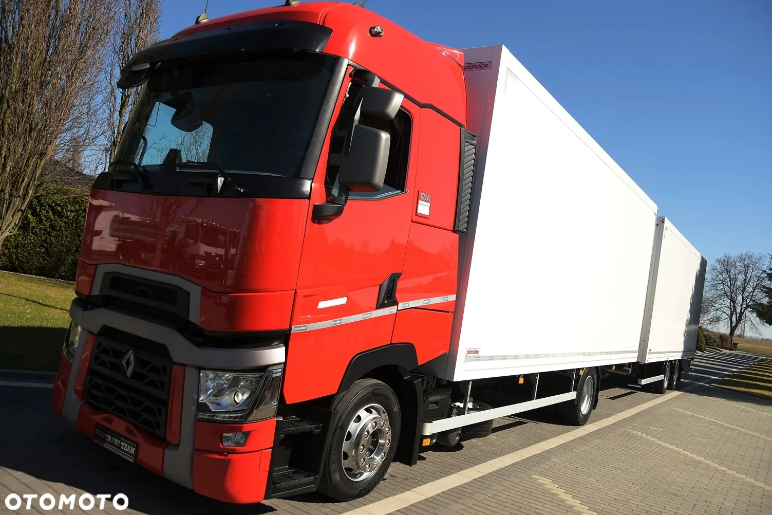 Renault T440 HIGH ///* 2021///* ZESTAW///* TANDEM///* IZOTERMA///* KONTENER///* PLANDEX///* 7.70+7.70///* STAN BARDZO DOBRY - 8