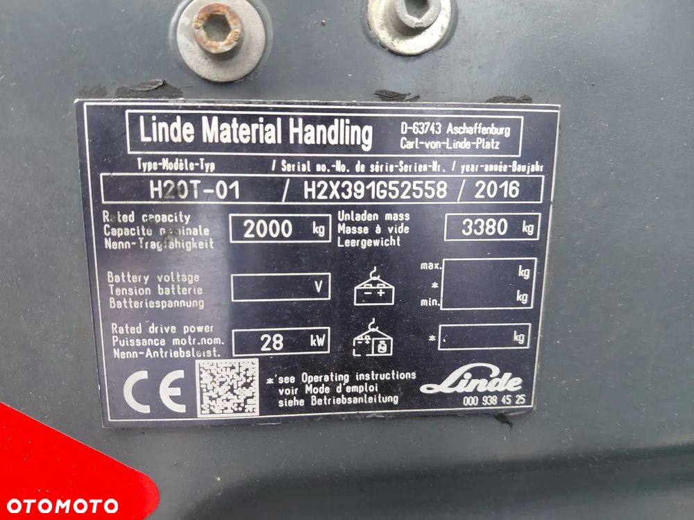 Linde H20T-01 - 9