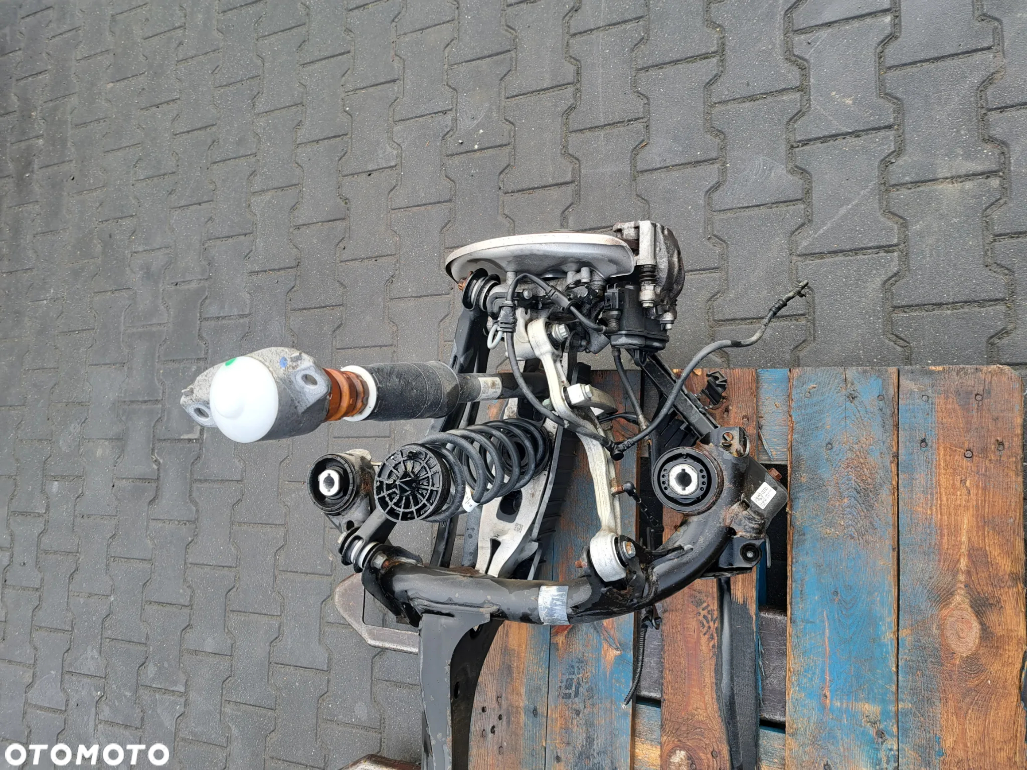 Audi A4 B9 avant zawieszenie tylne kompletne zwrotnica lewa prawa tył amortyzatory wózek tył FWD A5 F5 2.0 tdi - 7