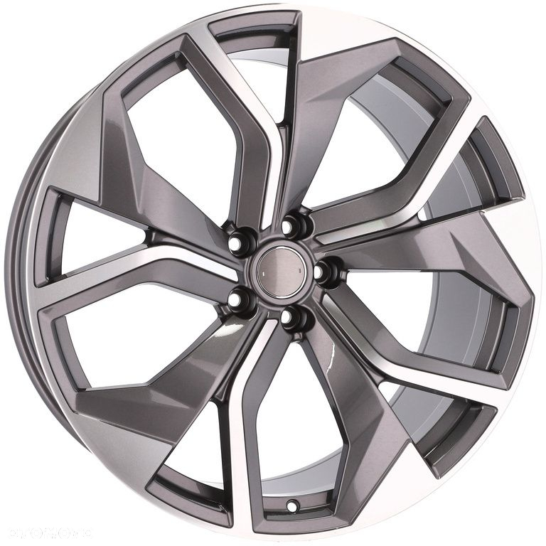 4x Felgi 22 5x112 m.in. do AUDI RS5 b9 A7 RS7 Q7-e Q7 4M SQ8 Q8 e-tron Sportback - B1637 (B376) - 9