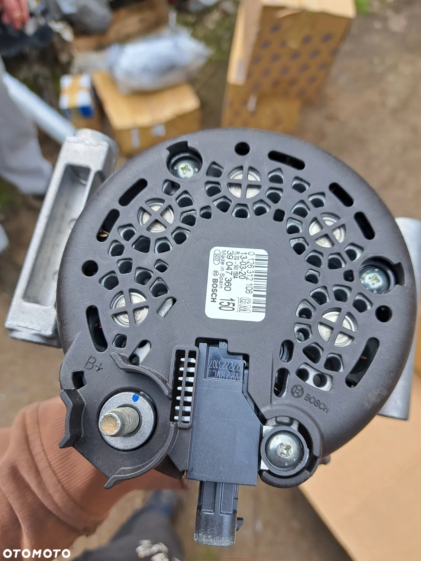 Alternator Opel Corsa E 14V 150A 1.3 CDTi 39047360 - 4