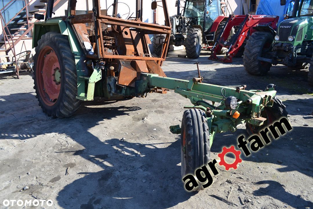 Fendt części używane 255 GT 265 275 silnik wał skrzynia most oś podnośnik zwolnica tryb - 1