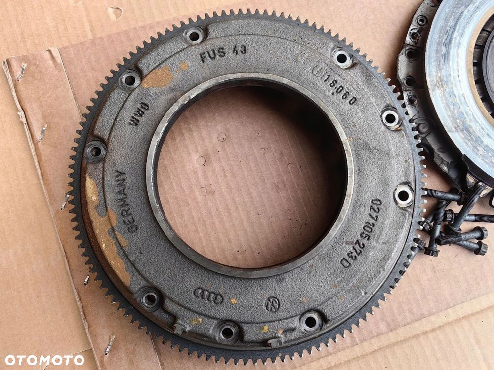 Sprzęgło AUDI VW SKODA SEAT 1.6 8v 027105273D kompletne oryginał BENZYNA 1 - 6