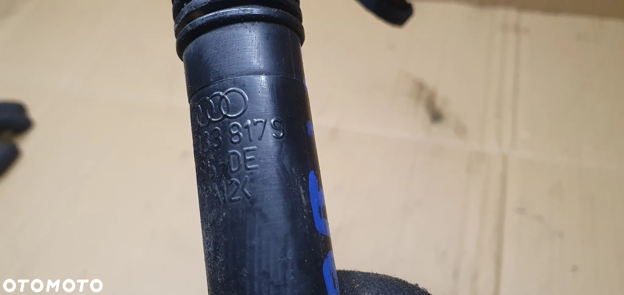 Rurka wąż przewód odmy Audi A4 B6 1.8T 06B133817S - 7