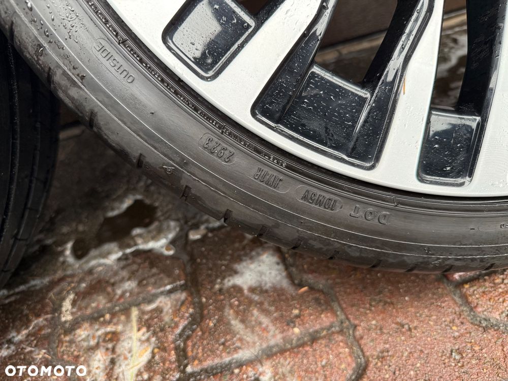 Oryginalne czarne felgi z czujnikami Mercedes W223 S- Class 20" + opony Dunlop - 2