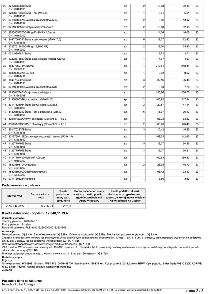 BMW Seria 5 520d xDrive M Sport sport - 38