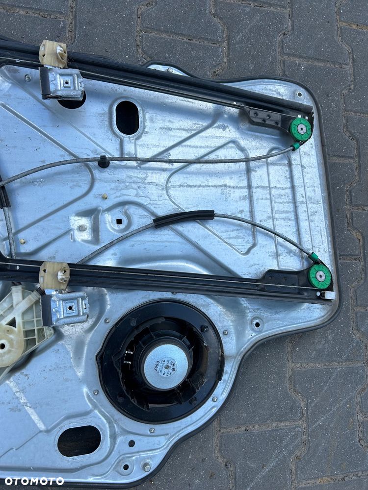 Volkswagen transporter T5 podnośnik szyby lewy przód mechanizm podnoszenia szyby - 4