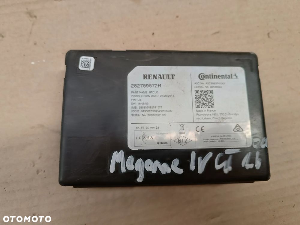 MODUŁ NAWIGACJI 282759572R  RENAULT - 2