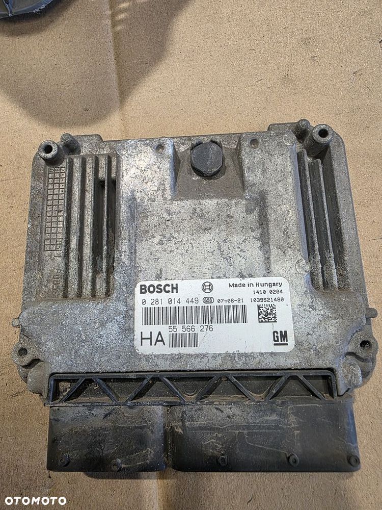 OPEL VECTRA C KOMPUTER STEROWNIK SILNIKA 0281014449 - 1