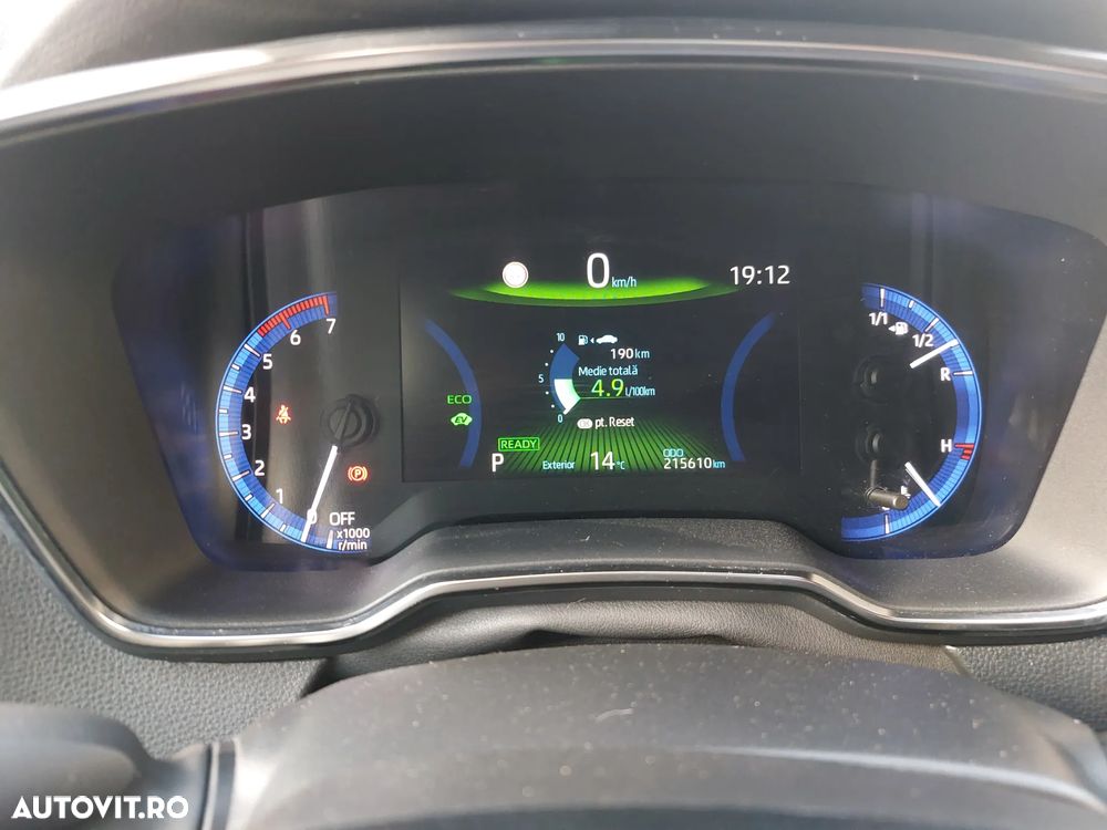 Toyota Corolla 1.8 HSD Exclusive interior Negru - 12