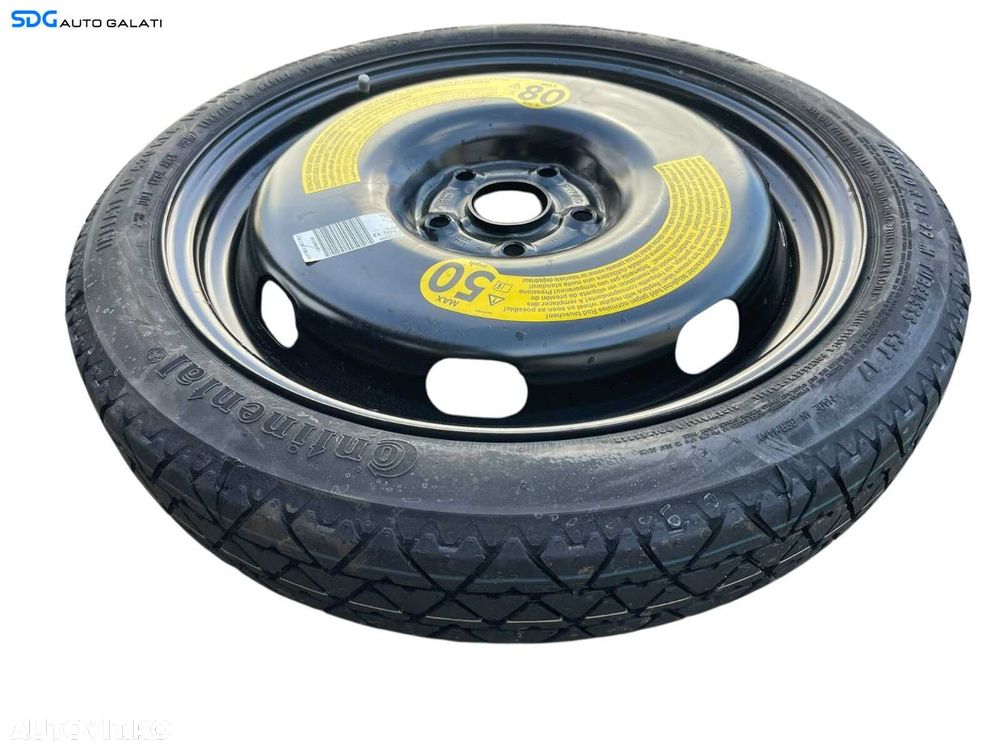 Roata Janta Rezerva Slim T 125 70 18 R18 Seat Altea 2011 - 2015 Cod 1K0601027AP [B4210] - 3