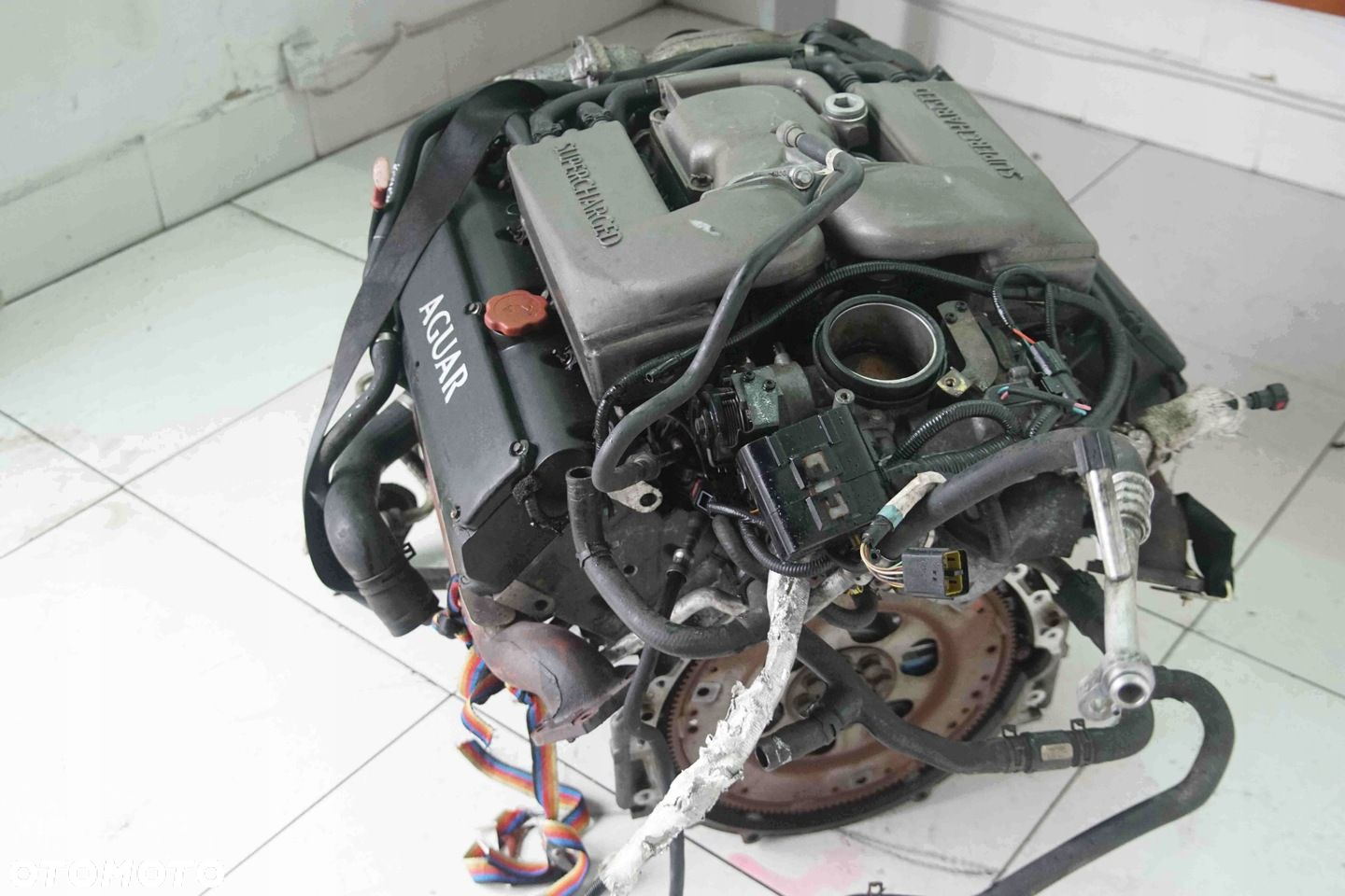 SILNIK AJ27S JAGUAR XKR X100 KOMPRESOR SUPERCHARGER 4.0 V8 276 kW 2002r - 8