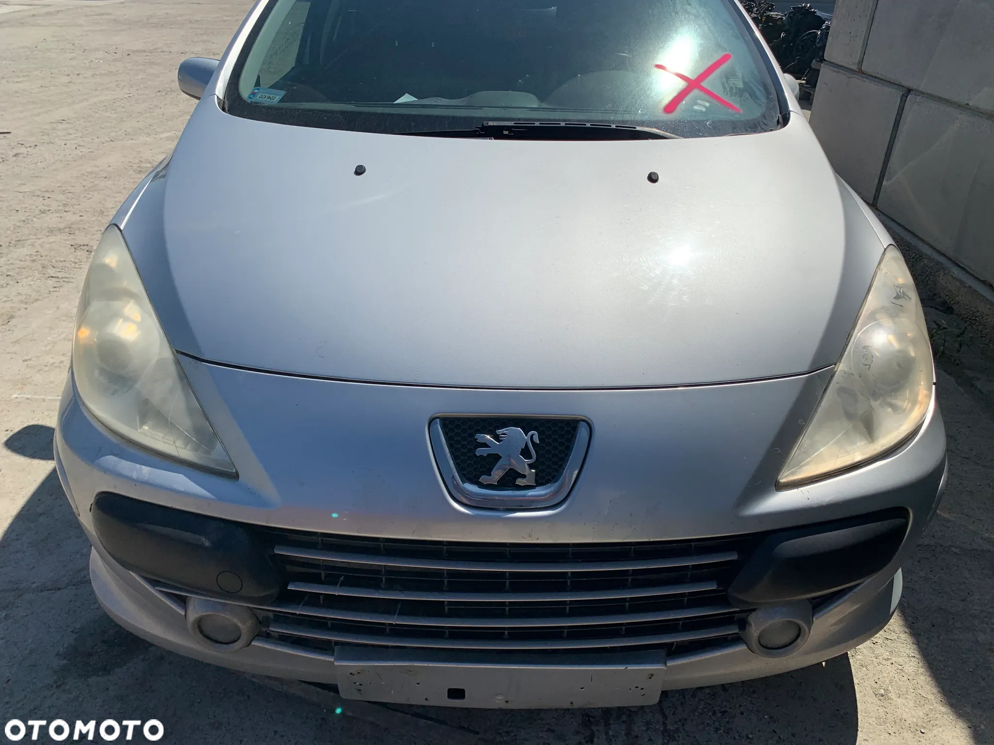 PEUGEOT 307 2007 *SAMOCHÓD NA CZĘŚCI* 582 MASKA LAMPA DRZWI LUSTERKO ZDERZAK GRILL BŁOTNIK KLAPA BELKA PRAWE LEWE PRZÓD TYŁ - 2