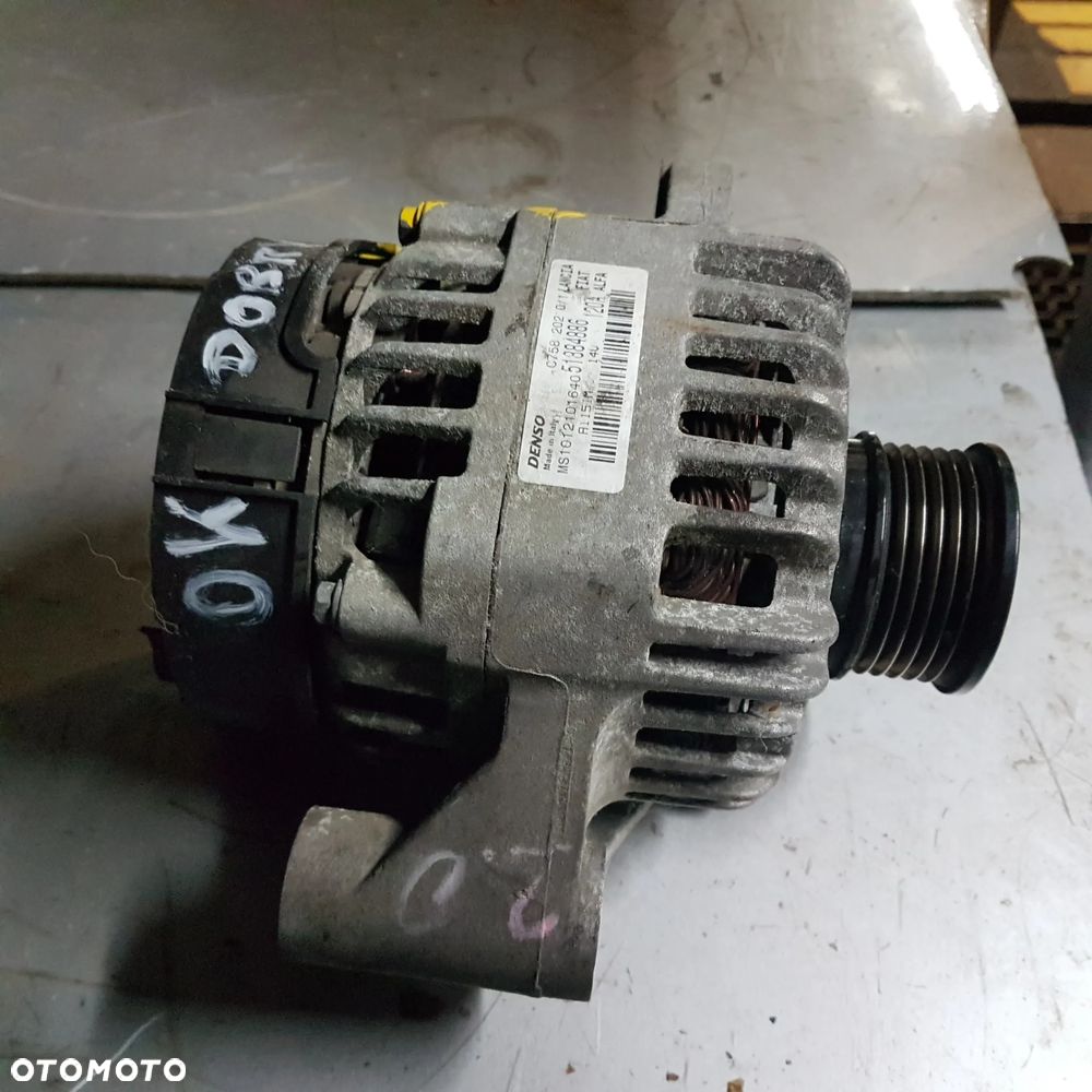 alternator fiat doblo III IV brava II tipo mito 500x 500l alfa romeo ducato jumper 1.6 2.0 multijet jak nowa oryginał - 8