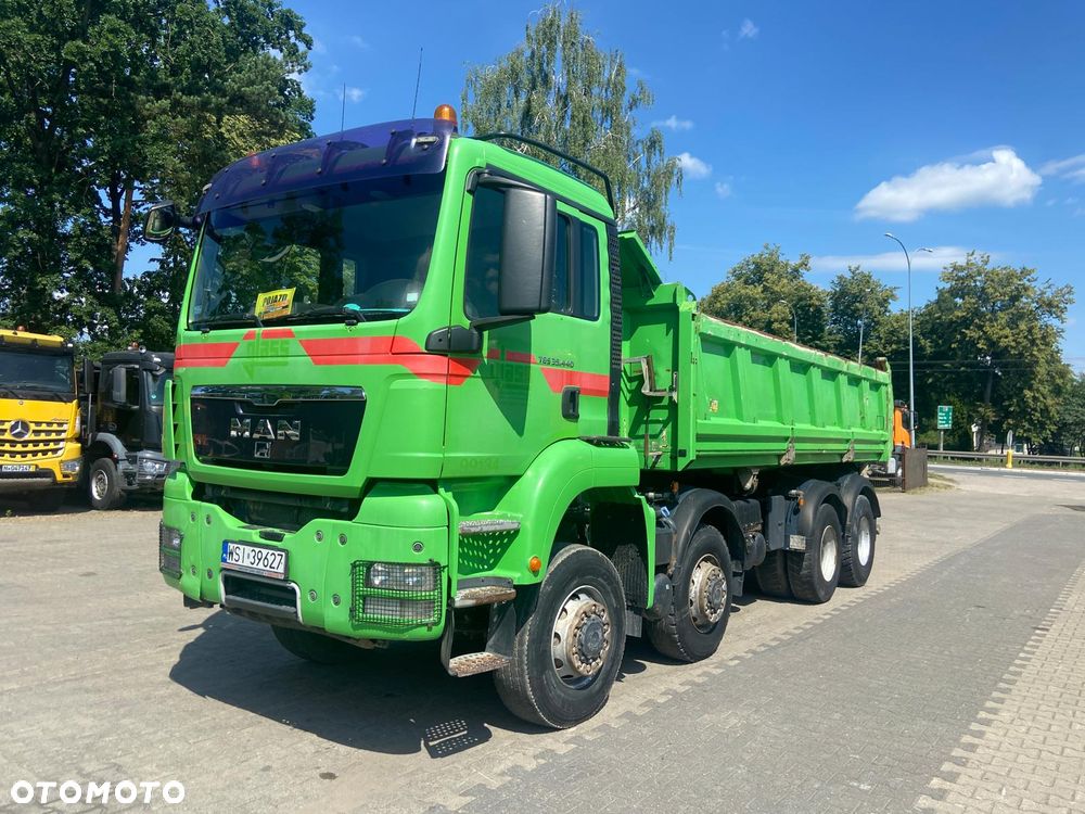 MAN TGS 35.440 8X6 WYWROTKA 3-str MEILLER BORDMATIK - 7