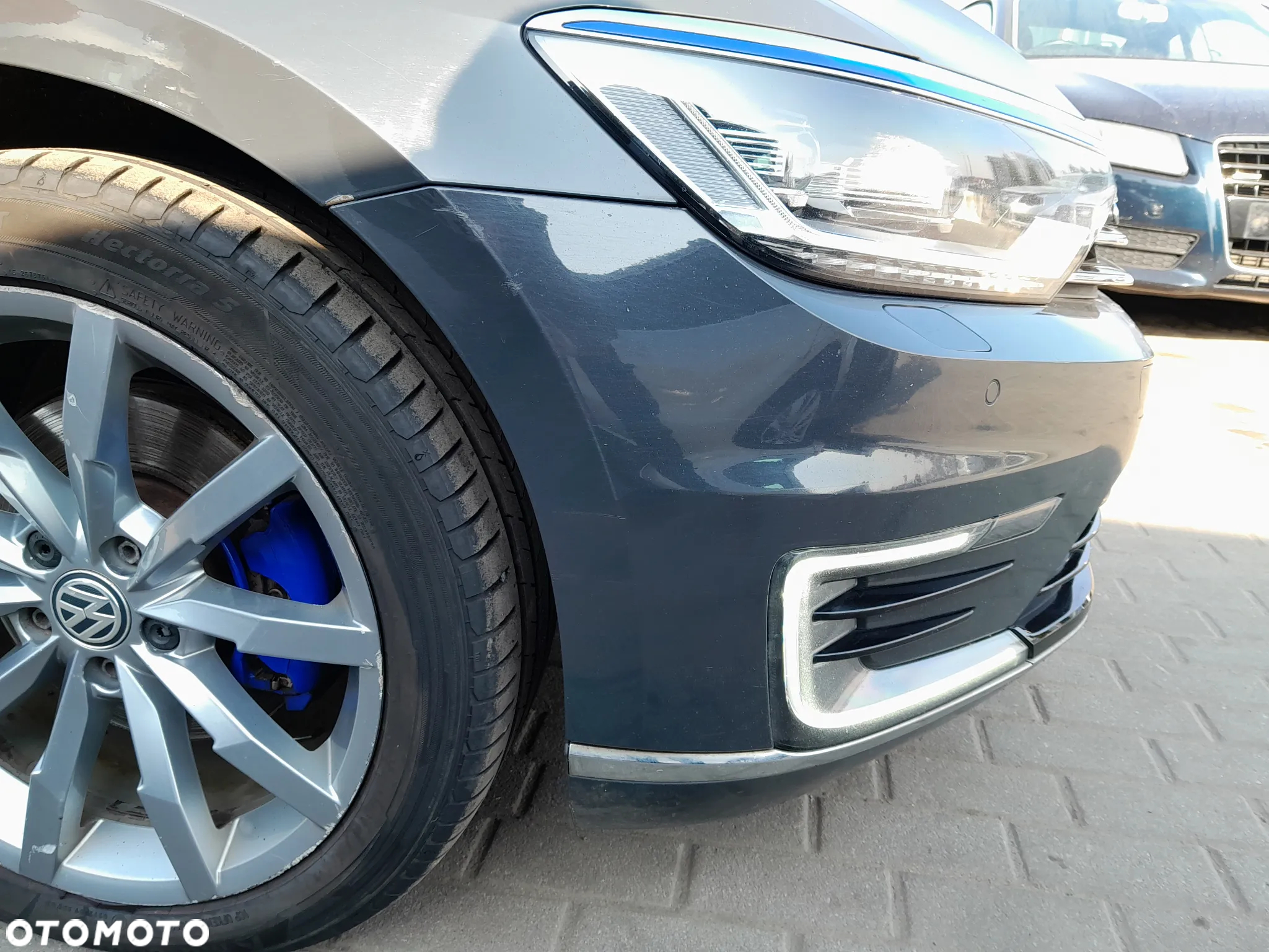 VW PASSAT B8 GTE HYBRID ZDERZAK PRZEDNI PRZÓD SPRYSKI PARKTRONIC PDC KOLOR: LI7F - 12