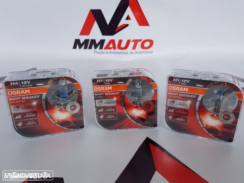 Lâmpadas Osram Nightbreaker Unlimited - 1