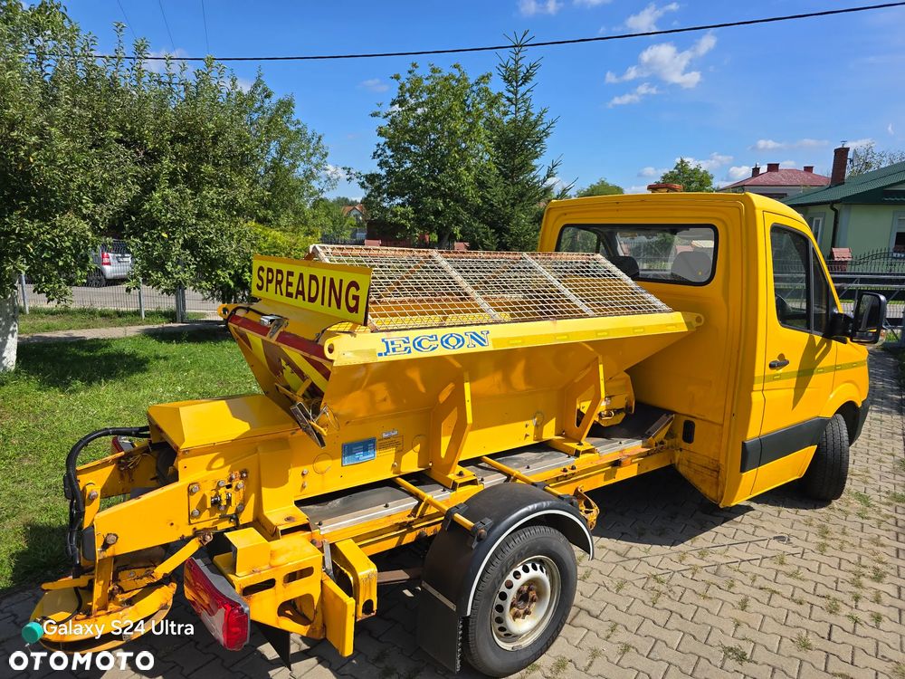Mercedes-Benz Sprinter 313CDi Solarka Piaskarka Posypywarka Hydraulika rozrzutnik ECON Specjalny komunalny Schmidt gritter salt spreader pługopiaskarka ASR Tempomat Zimowy Komunalny - 11