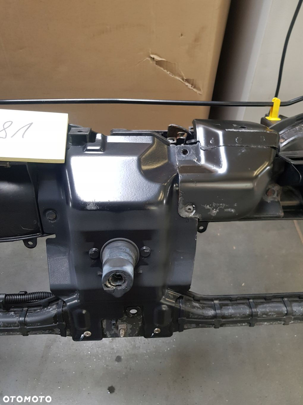BLACHA MOCOWANIE ZAMKA PASA FORD TRANSIT MK8 - 2
