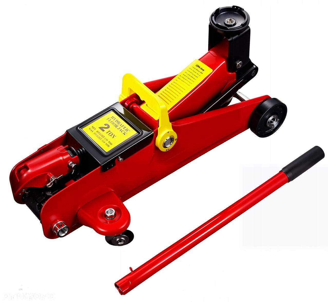 ŻABA PODNOŚNIK SAMOCHODOWY HYDRAULICZNY LEWAREK 2T NISKOPROFILOWY  GUMA - 4