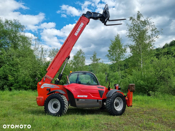 Manitou Ładowarka teleskopowa MT1440 JakNowa 2015r z Norwegii niski przebieg 3100 mtg Oryginał 14 metrów PERKINS SILNIK