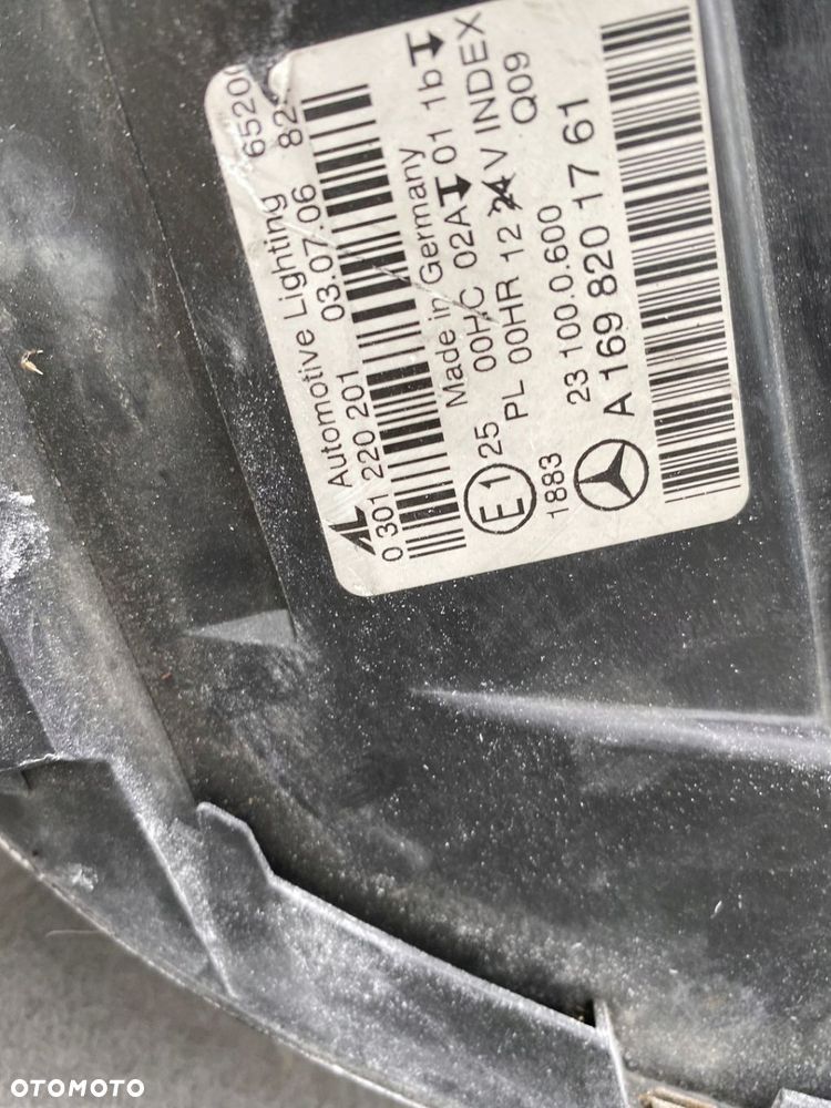 lampy B klasa w245 komplet eu całe - 7