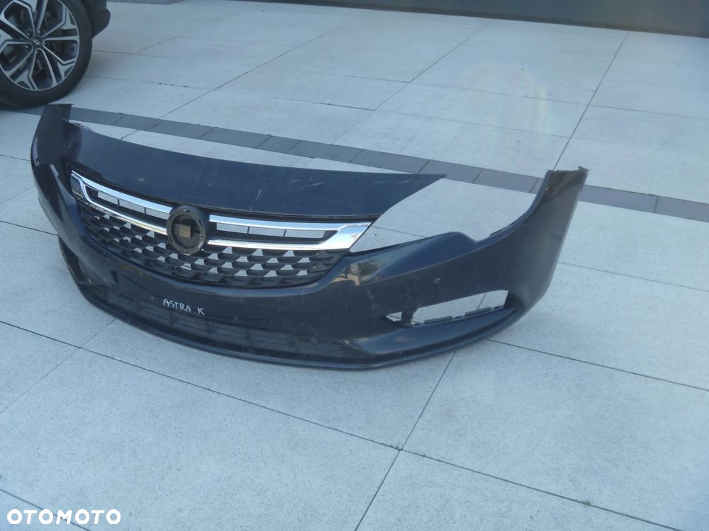 OPEL ASTRA K V ZDERZAK PRZEDNI ATRAPA KRATKA ORYGINAŁ 4 PDC - 1