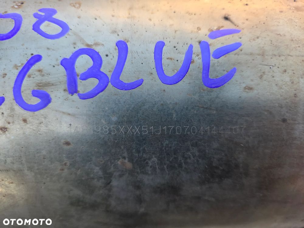Filtr cząstek stałych DPF/FAP Peugeot 208 1.6 BLUEHDI - 8