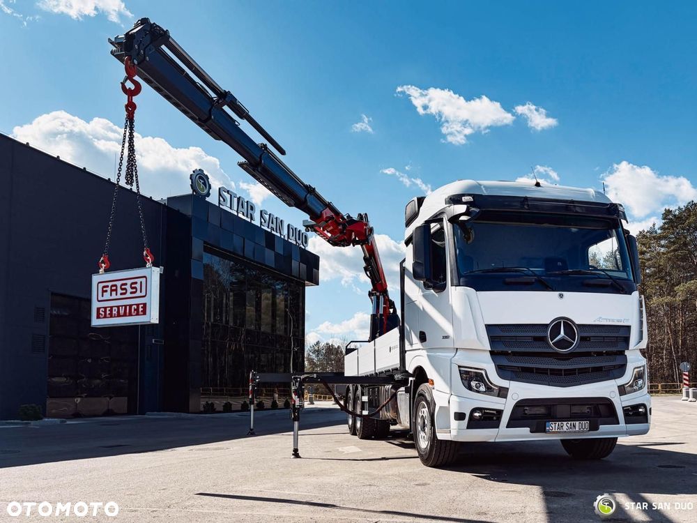 Mercedes-Benz ACTROS 3351 6x4 Fassi F485 Nowy ! Żuraw HDS Crane - 13