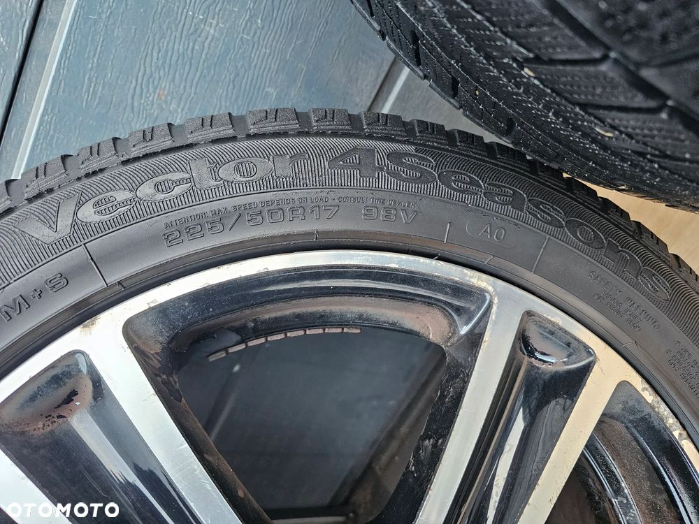 KOŁA FELGI ALUMINIOWE OPONY OPEL ASTRA H, CORSA D, CORSA E, 17" 4x100 ET35 7,5JX17H2 - 13