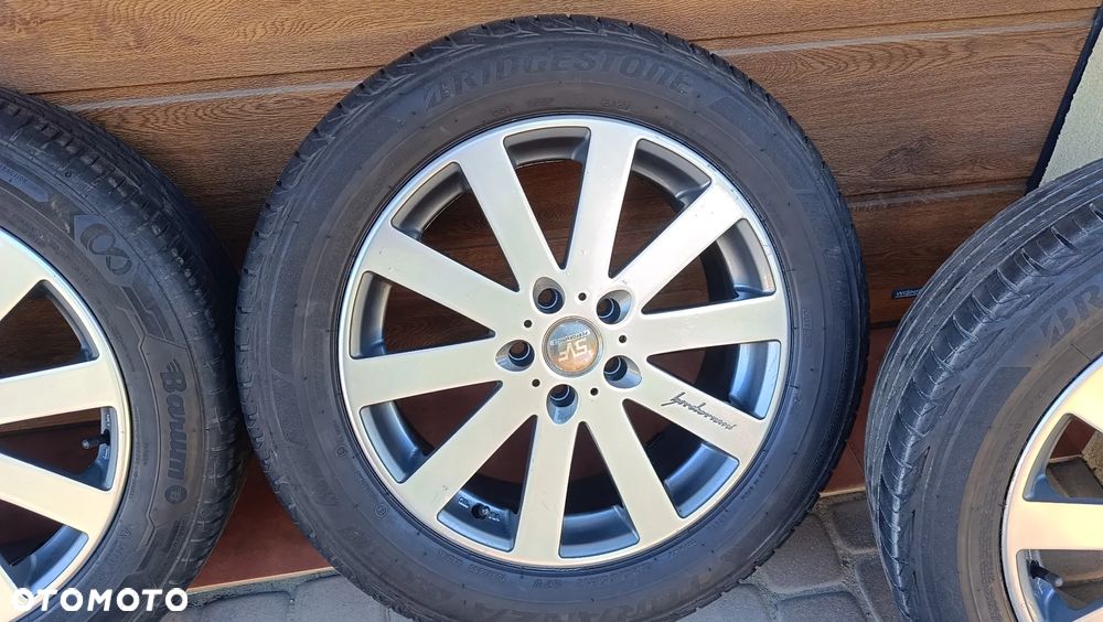 Koła aluminiowe 225/55/17 opony letnie - 4