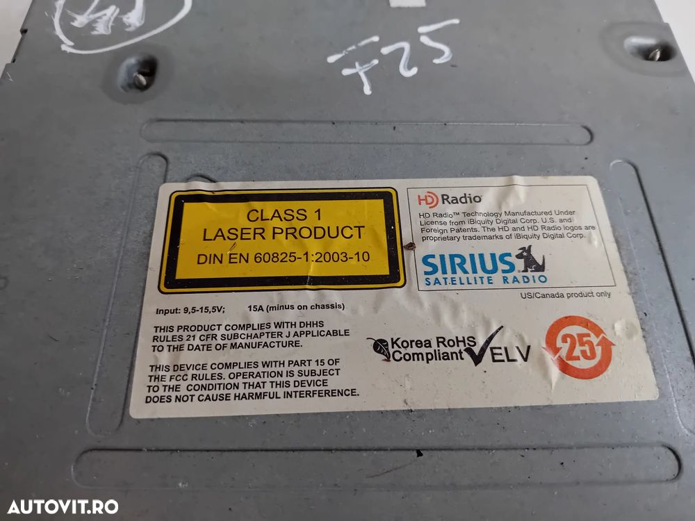 Unitate Navigatie Mica Display Navi Mic Bmw X3 F25 Cod 9273571 9231321 Motor N57 N47 B47 - 7