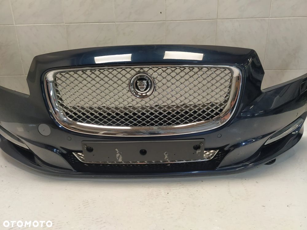 JAGUAR XJ X351 ZDERZAK PRZÓD PRZEDNI KOMPLETNY 4XPDC SPRYSKIWACZE GRILL ATRAPA CHŁODNICY ZNACZEK WIĄZKA ORYGINAŁ - 5