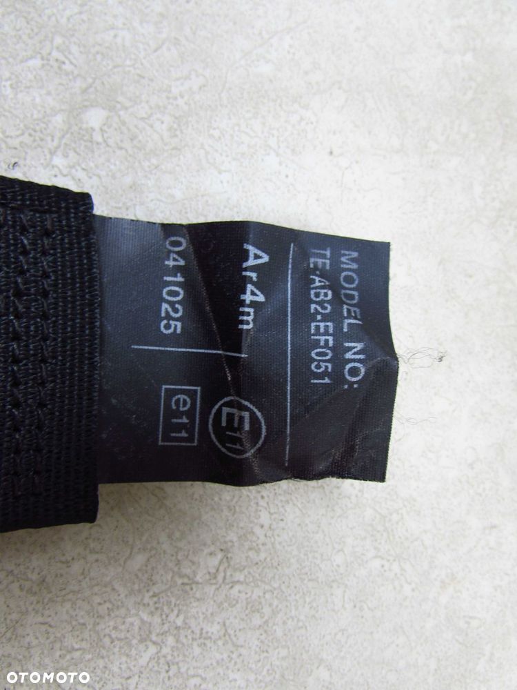 TOYOTA AVENSIS T25 03-08 SEDAN PAS BEZPIECZENSTWA TYL PRAWY 97336005091C0 TEAB2EF051 - 7