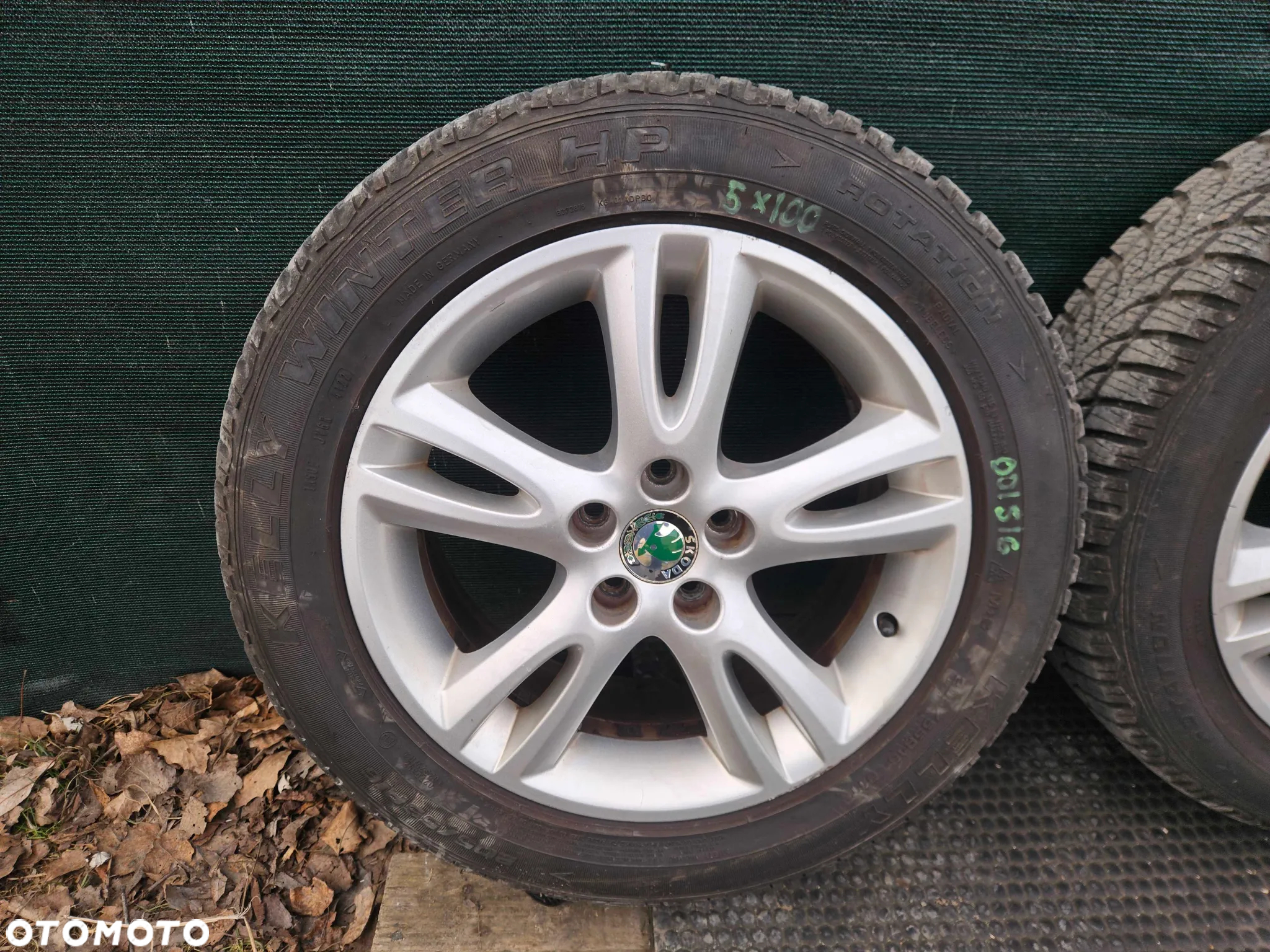 Kola Alu Felga Alufelgi Kolo Felgi Opony Zimowe 205/55 R16 5x100 6.5J ET43 Skoda Seat AUDI VW - 3