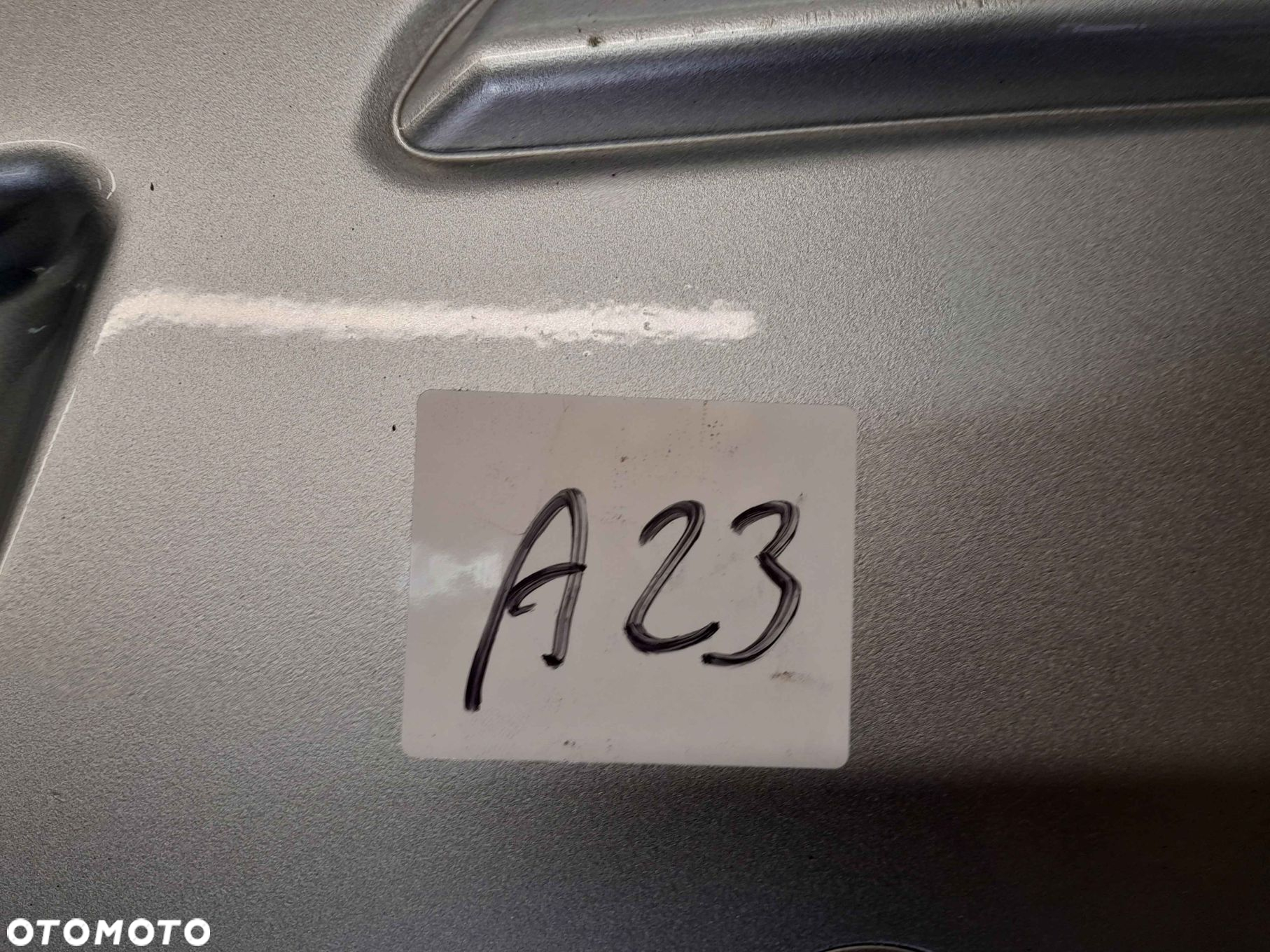 } ZDERZAK TYŁ TYLNY OPEL CORSA D Z157 Z167 SREBRNY - 2