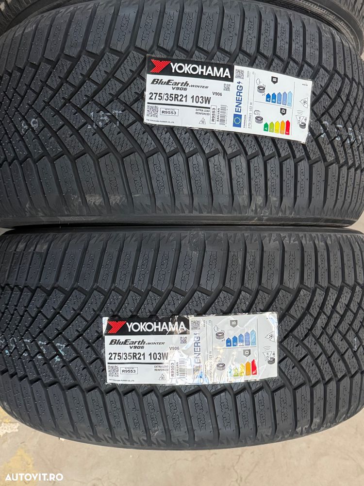 Vând set anvelope 275/35/21-315/30/21 Yokohama de iarnă noi - 3