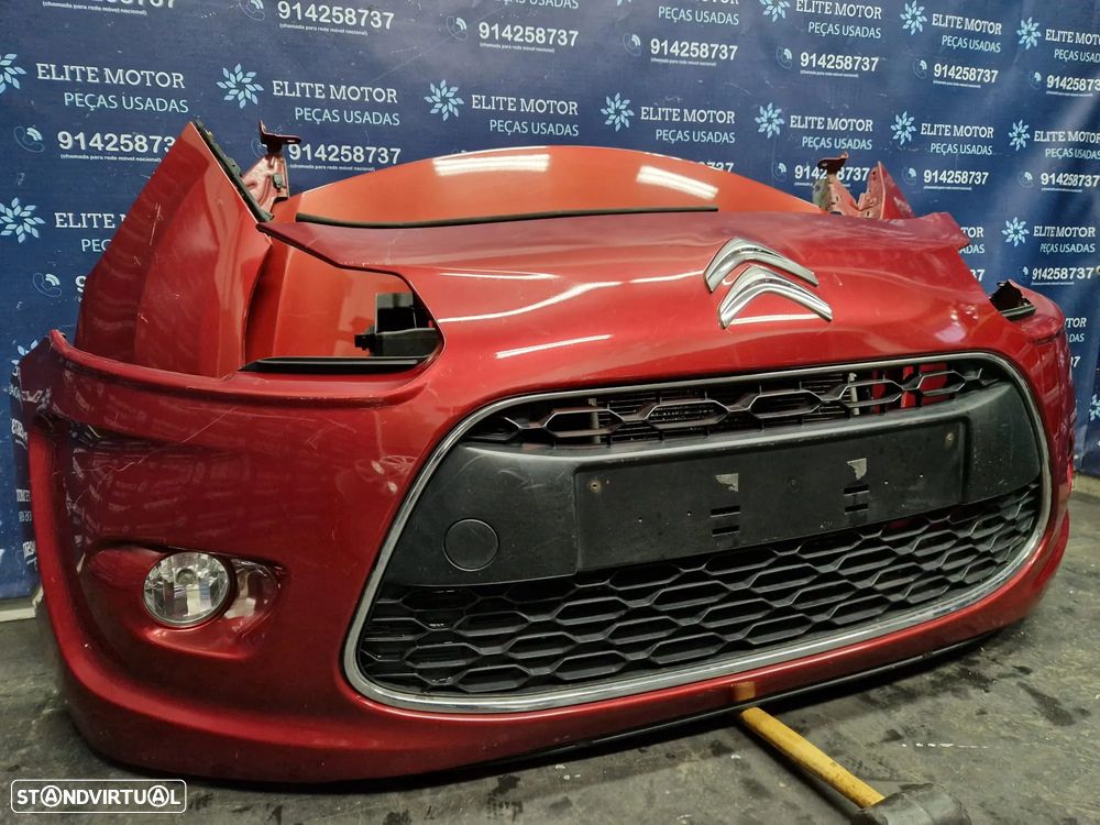 Frente completa usada CITROEN C3 2010 capot parachoques oticas radiadores guardalamas - 7