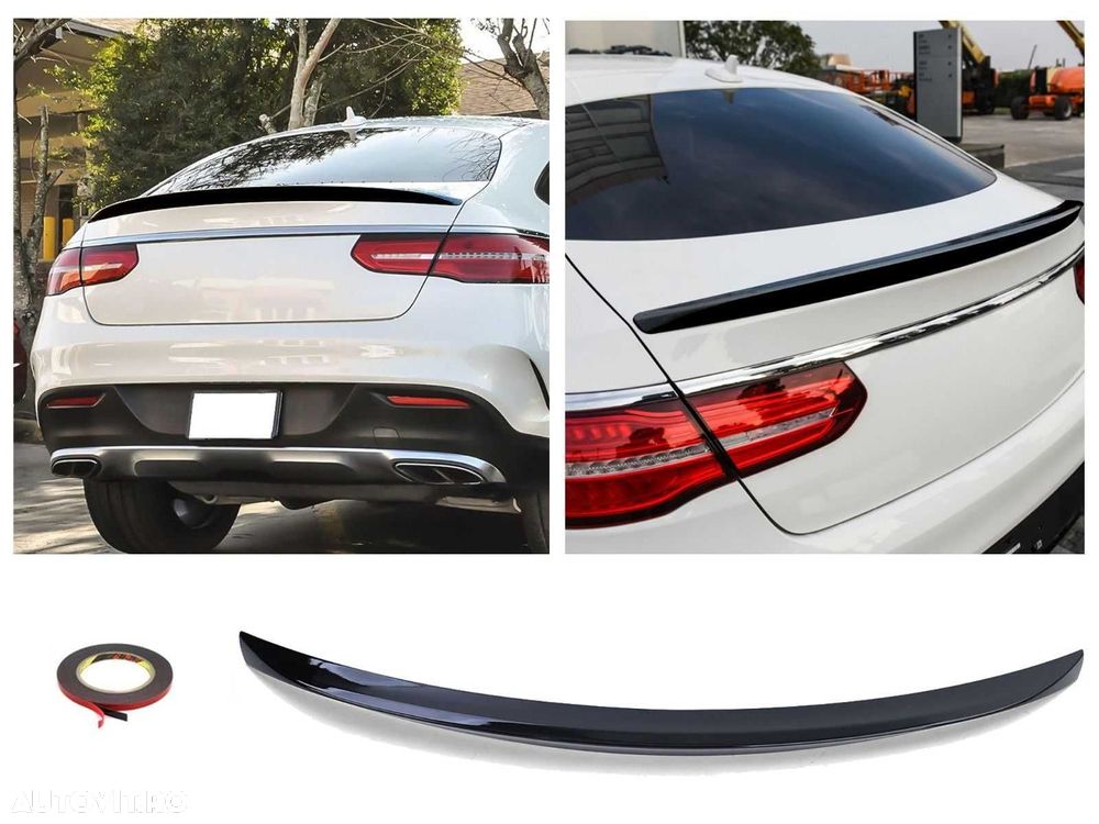 Eleron Lip Codita Portbagaj Mercedes C292 GLE Coupe AMG, Negru Lucios - 1