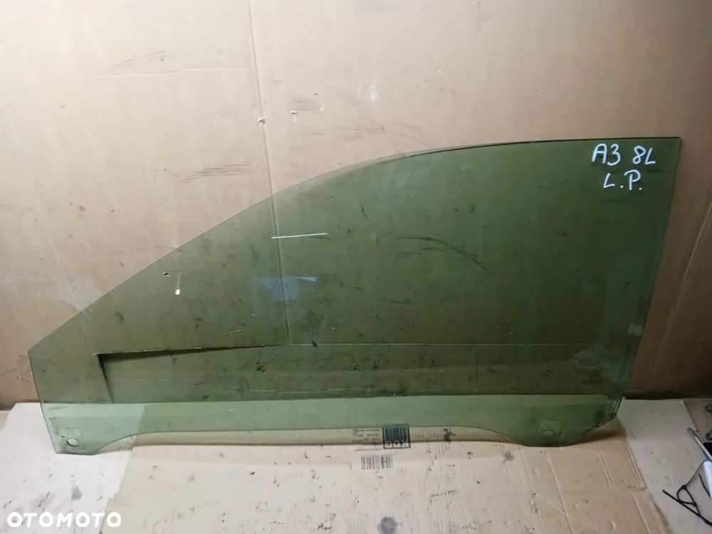 Szyba drzwi lewy przód przednia lewa Audi A3 8L AS2 - 4